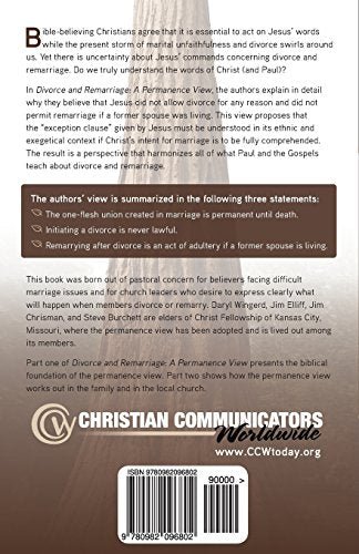 Divorce and Remarriage: : A Permanence View,Used