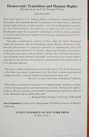 Democratic Transition and Human Rights: Perspectives on U.S. Foreign Policy,Used