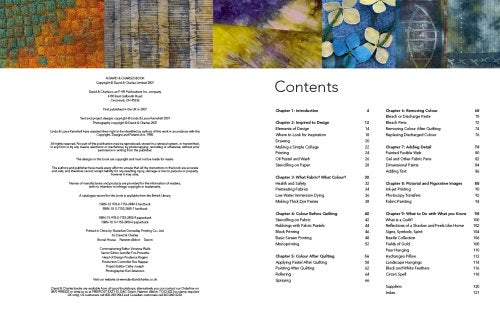 The Painted Quilt: Paint and Print Techniques for Colour on Quilts,New