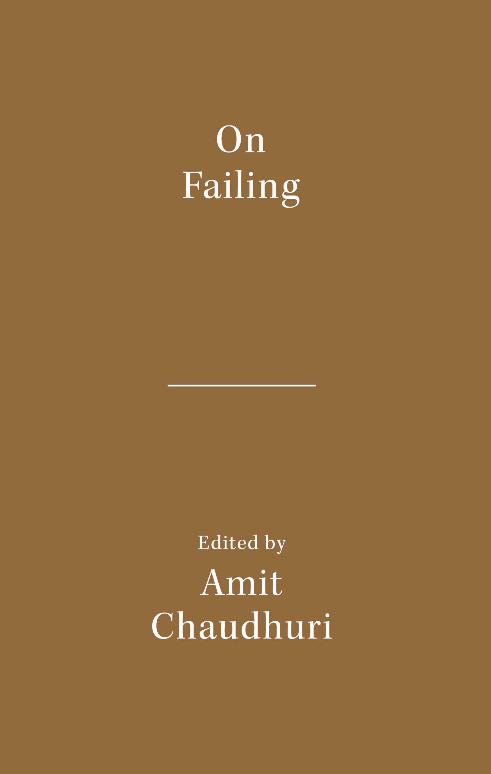 On Failing (Literary Activism Series)