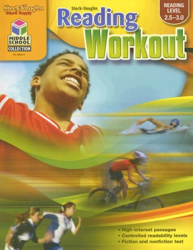 Reading Workout, Book 1: Middle School: Reading Level 2.53.0,Used