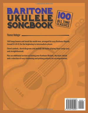 Baritone Ukulele Songbook: 100 All Time Classics,Used