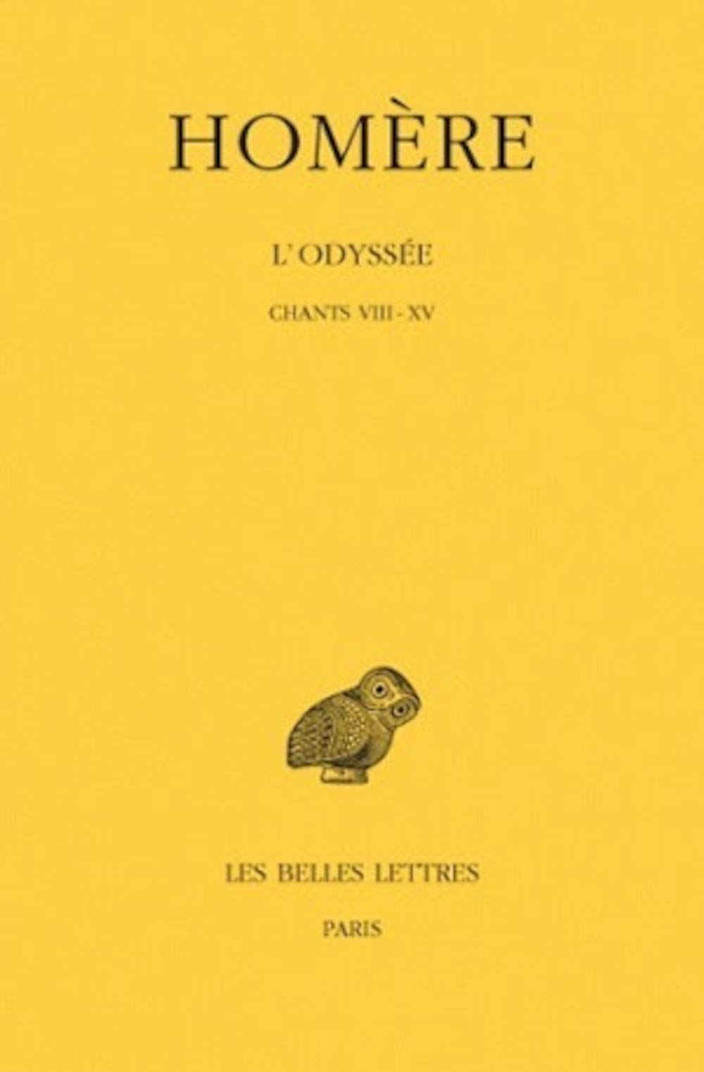 L'Odyssee: Chants Viiixv: 2 (Collection Des Universites De France) (French And Greek Edition),Used