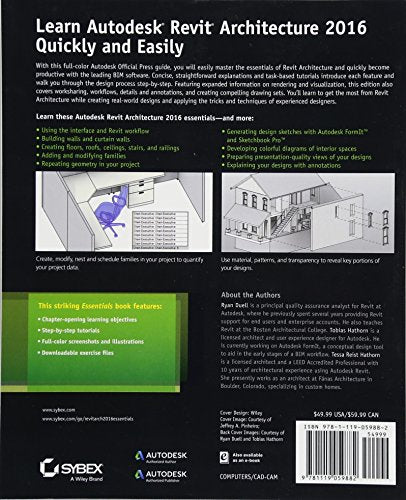 Autodesk Revit Architecture 2016 Essentials,Used