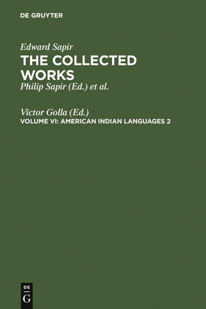 American Indian Languages 2 (Collected Works Of Edward Spair),Used
