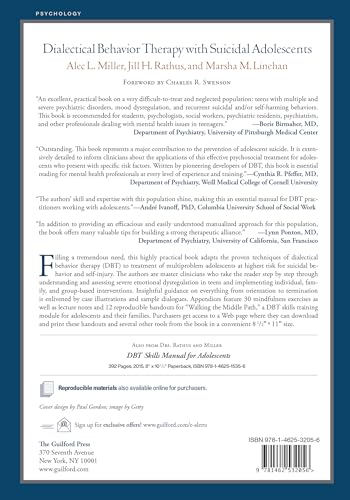 Dialectical Behavior Therapy with Suicidal Adolescents,Used