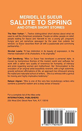 Salute to Spring: and other short stories,New