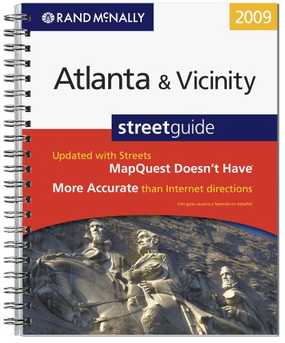Atlanta & Vicinity, Georgia Street Guide 2009,Used