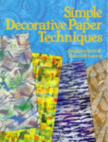 Simple Decorative Paper Techniques,Used
