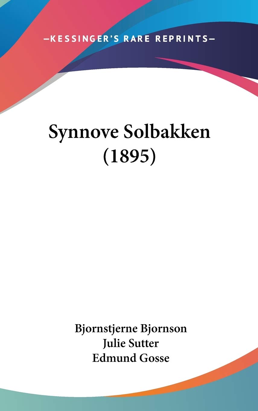 Synnove Solbakken (1895),New