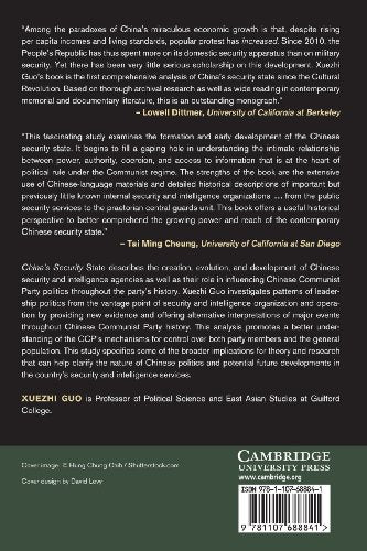 China's Security State: Philosophy, Evolution, and Politics,Used