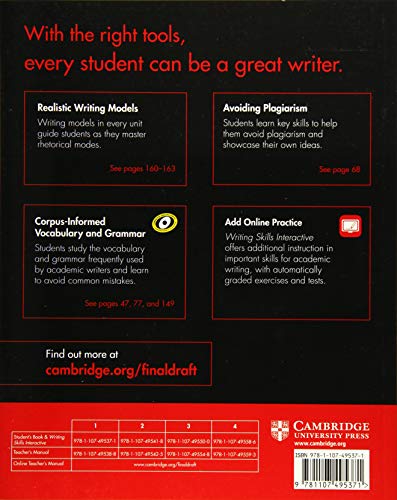 Final Draft Level 1 Student's Book with Online Writing Pack,Used