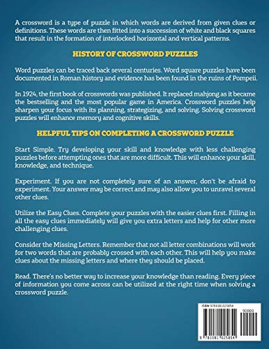 Ultimate Crossword Puzzles: Large Print,Used