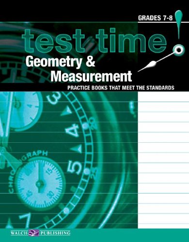 Test Time! Practice Books That Meet The Standards: Geometry & Measurement (Test Time! Practice Books That Meet The Standards Mat,New