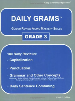 Daily Grams: Guided Review Aiding Mastery Skill, Grade 3,Used