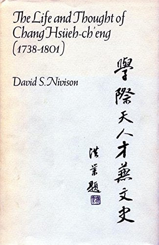 The Life And Thought Of Chang Hsuehch'Eng (17381801),Used