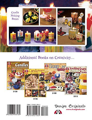 Gel Candles 101: Create Spectacular Clear Gel Wax Candles (Design Originals) Basic Instructions for Faux Drink Candles, Whipped ,Used