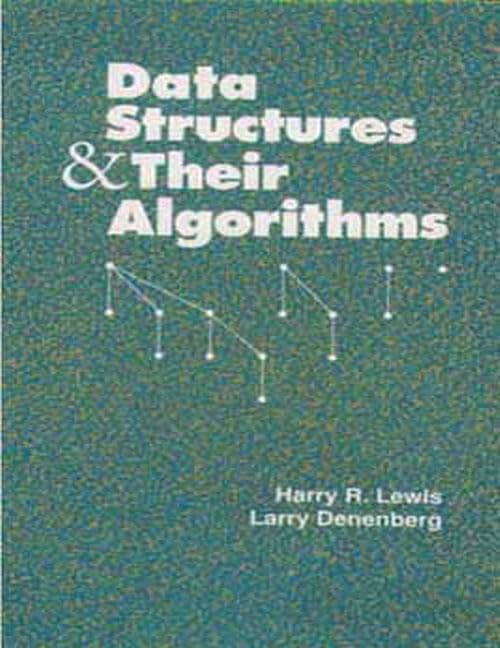 Data Structures and Their Algorithms,Used