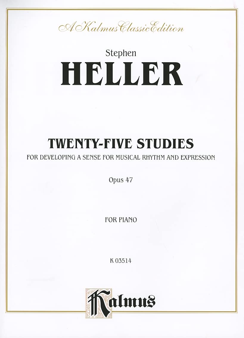 Twentyfive Studies, Op. 47 (Kalmus Edition),Used
