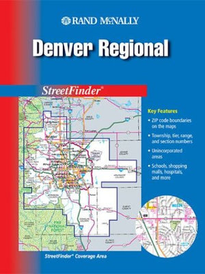 Rand McNally 2003 Denver Regional : Streetfinder,Used