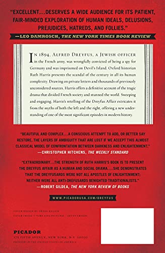 Dreyfus: Politics, Emotion, and the Scandal of the Century,Used