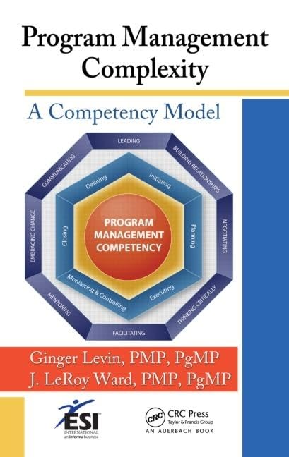 Program Management Complexity: A Competency Model (ESI International Project Management Series),Used