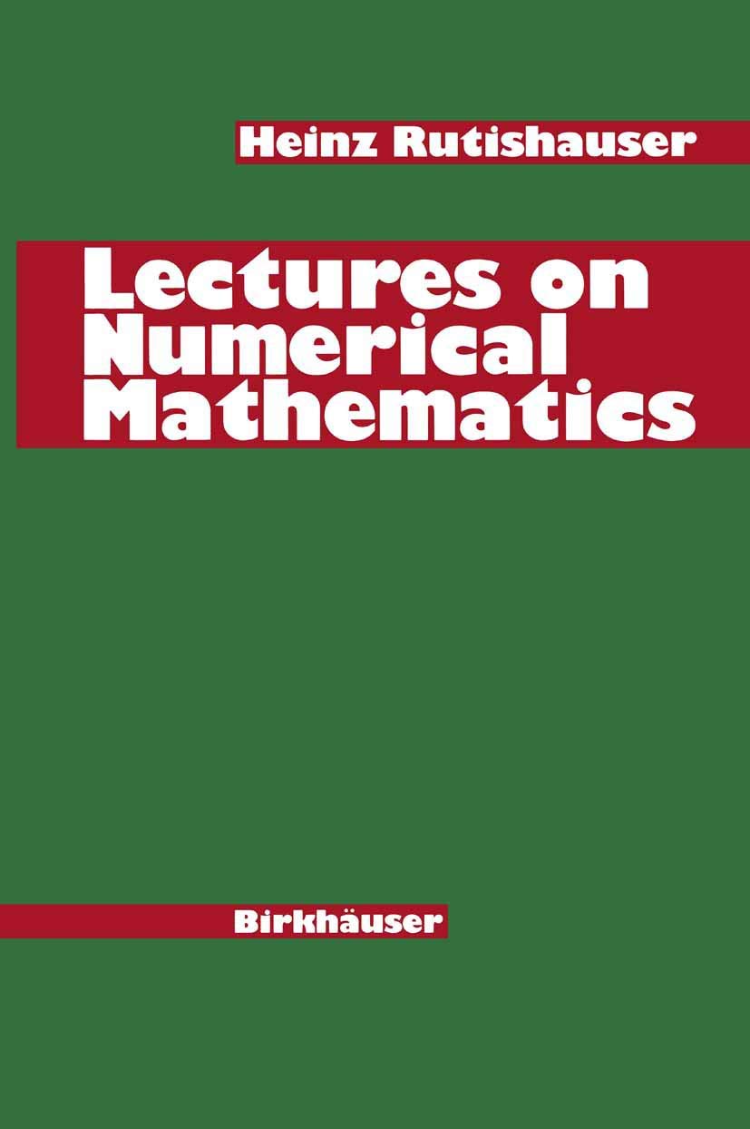 Lectures on Numerical Mathematics,Used