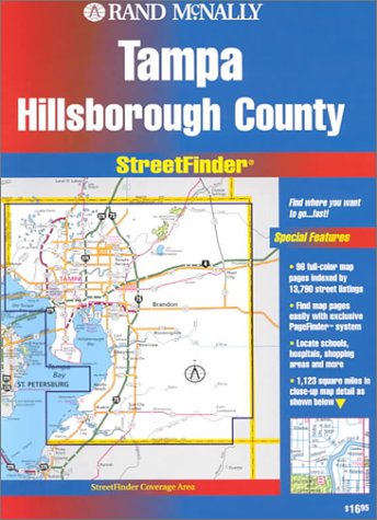 Rand McNally Tampa / Hillsborough County Streetfinder,Used