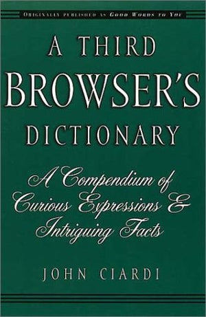A Third Browser'S Dictionary,Used