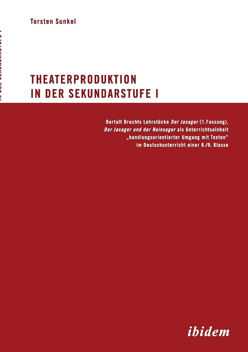 Theaterproduktion in der Sekundarstufe I (German Edition),Used