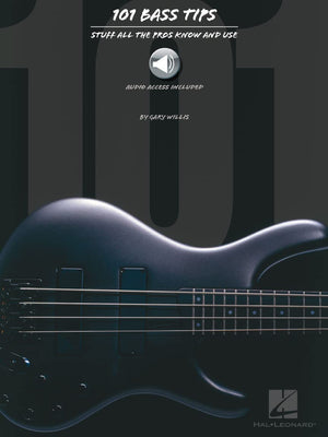 101 Bass Tips Book/Online Audio,New