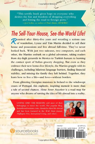 Home Sweet Anywhere: How We Sold Our House, Created a New Life, and Saw the World (Inspirational Travel Book for Living a Nomadi,Used