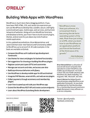 Building Web Apps With Wordpress: Wordpress As An Application Framework