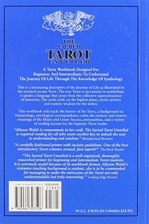 The Sacred Tarot Unveiled,Used