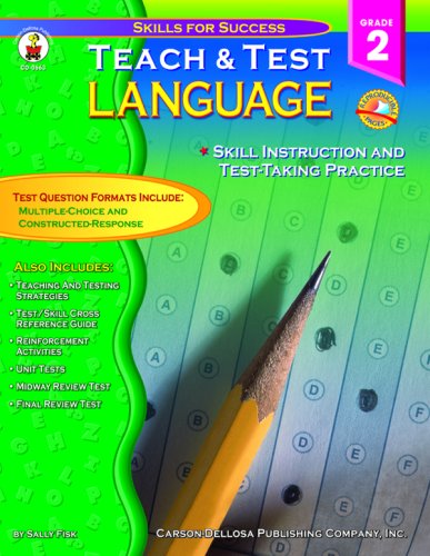 Teach & Test Language Grade 2,Used