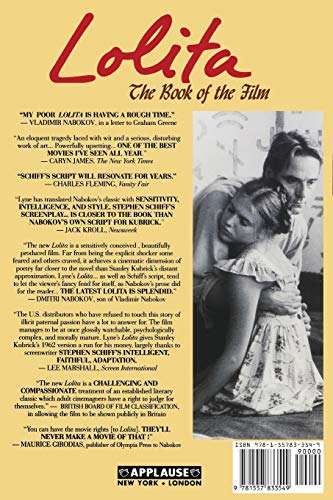 Lolita: The Book of the Film (Applause Books),Used