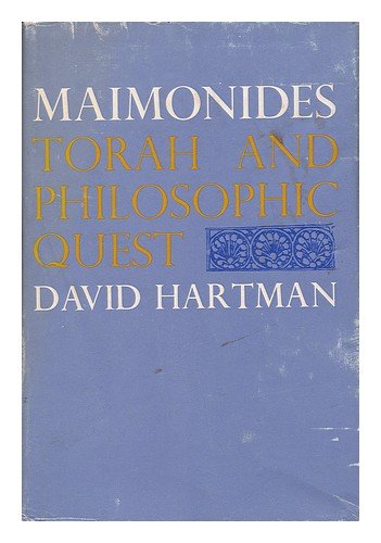 Maimonides: Torah and Philosophic Quest,Used