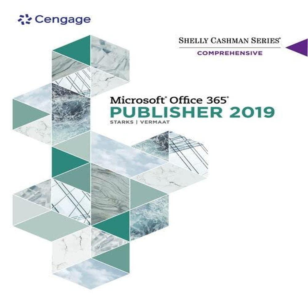 Shelly Cashman Series Microsoft Office 365 & Publisher 2019 Comprehensive (MindTap Course List),Used