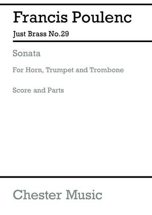 Sonata For Horn, Trumpet And Trombone (Just Brass),New