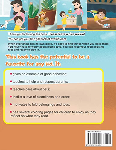 Children's Story: BILLY HELPS MOM AND...: Daily Activities, Good Habits, Good Behavior, Hygiene, SelfEsteem, SelfReliance, Pet,Used