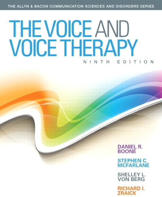 The Voice And Voice Therapy (9Th Edition)