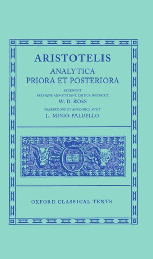 Analytica Priora et Posteriora (Oxford Classical Texts),Used