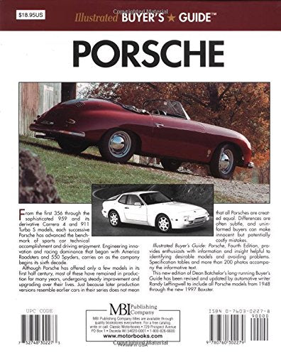 Illustrated Porsche Buyers Guide (Illustrated Buyers Guide)-new,New