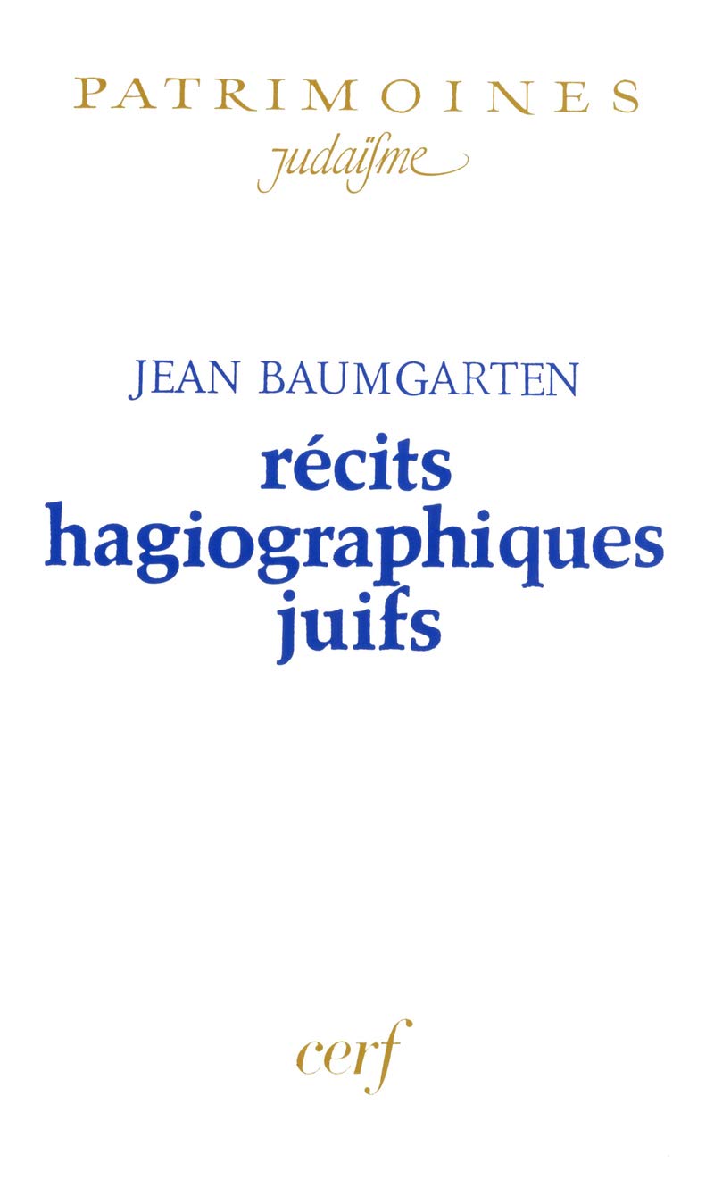RCITS HAGIOGRAPHIQUES JUIFS,Used