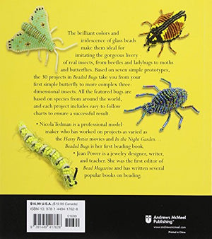 Beaded Bugs: Make 30 Moths, Butterflies, Beetles, And Other Cute Critters