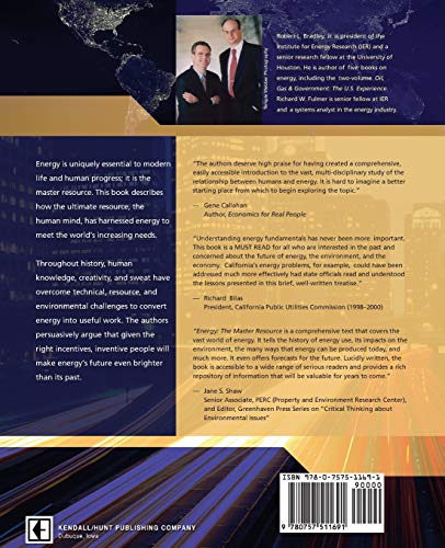 Energy: The Master Resource,Used