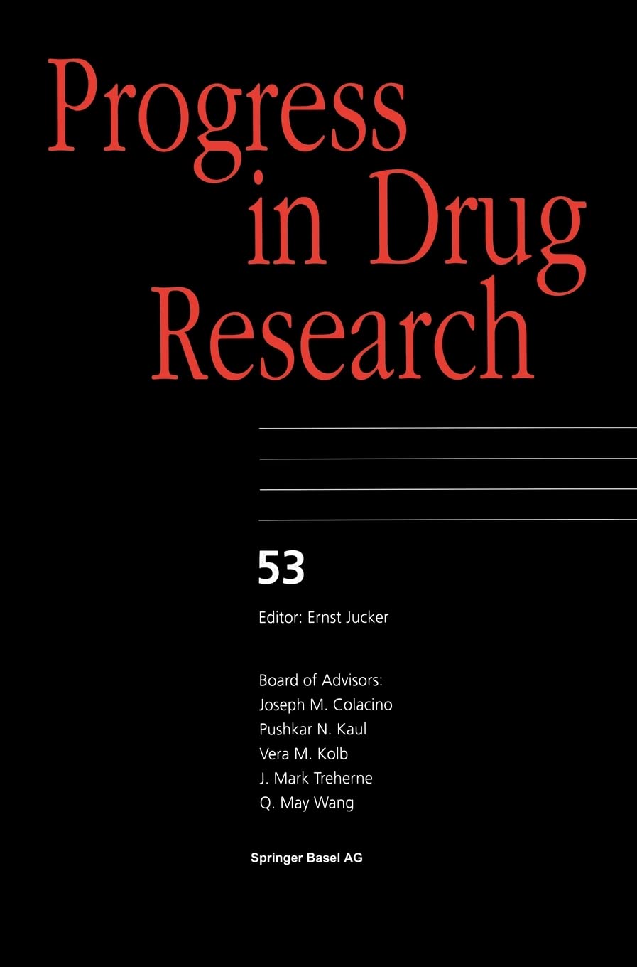 Progress in Drug Research 53,Used