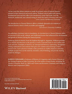 An Introduction to Classical Rhetoric: Essential Readings,New