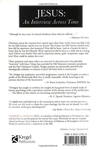 Jesus: An Interview Across Time: A Psychiatrist Looks at Christ's Humanity,Used