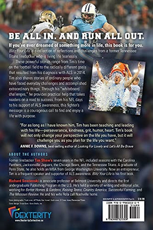 Blitz Your Life: Stories from an NFL and ALS Warrior,Used